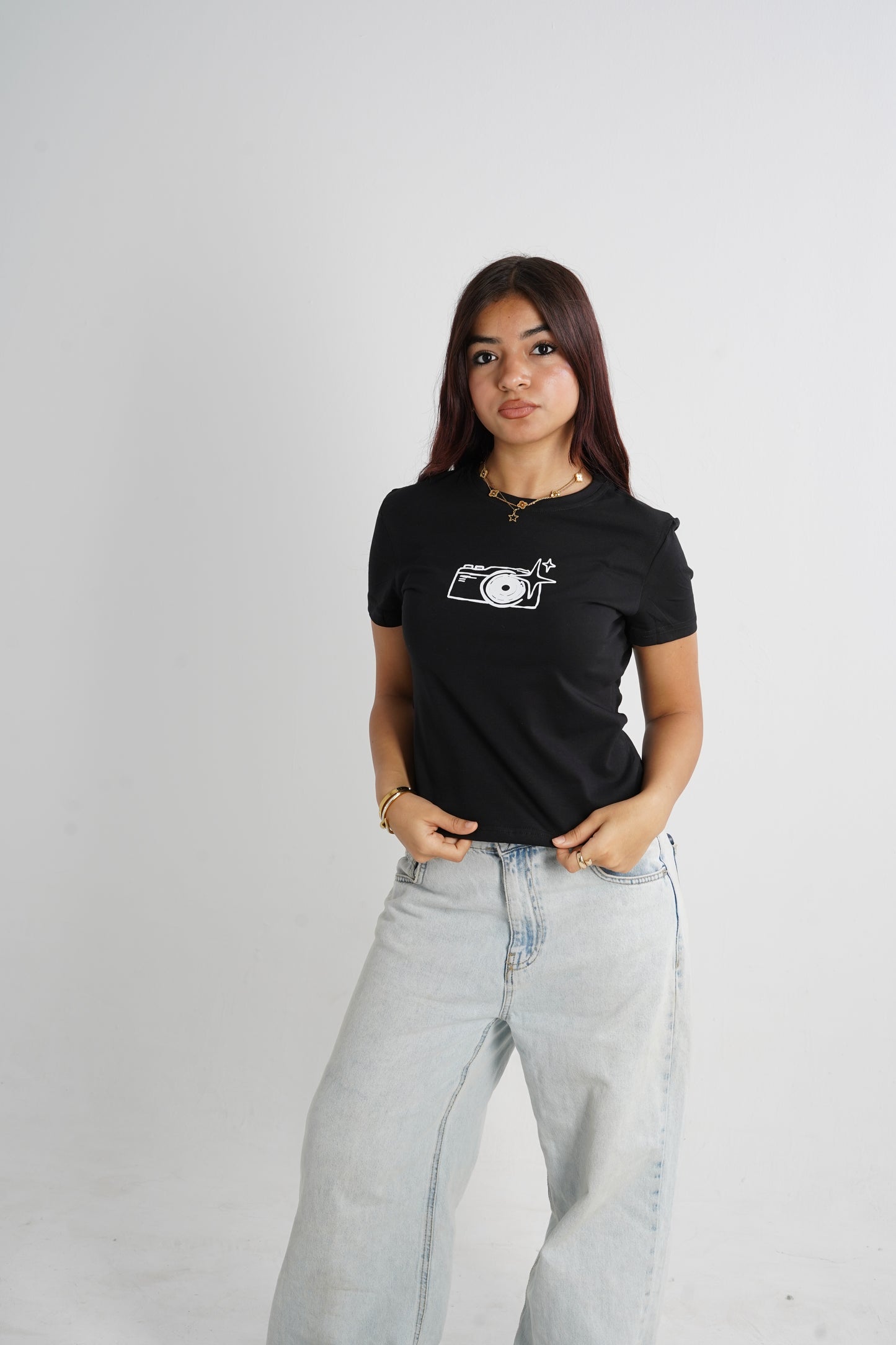 Black Baby Tee